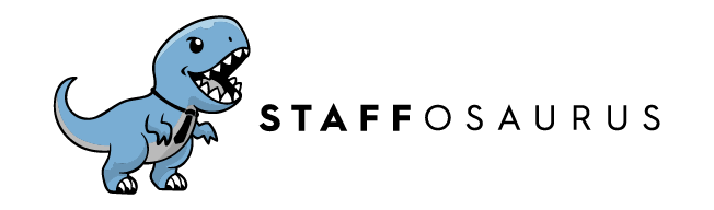 Staffosaurus Logo